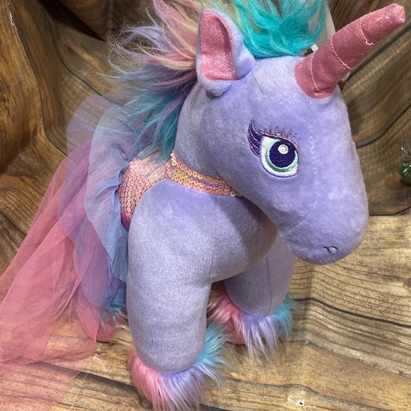 Build A Bear Workshop Fairy Friends Bear and Rare Unicorn Lot - Picture 6 of 16